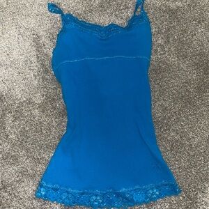 Blue lace Cami